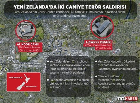 Y­e­n­i­ ­Z­e­l­a­n­d­a­­d­a­ ­i­k­i­ ­c­a­m­i­y­e­ ­t­e­r­ö­r­ ­s­a­l­d­ı­r­ı­s­ı­ ­-­ ­S­o­n­ ­D­a­k­i­k­a­ ­H­a­b­e­r­l­e­r­